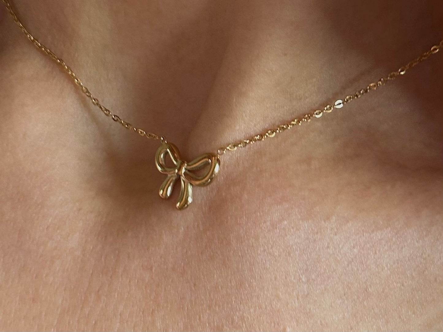 Collana coquette | placcatura in gold