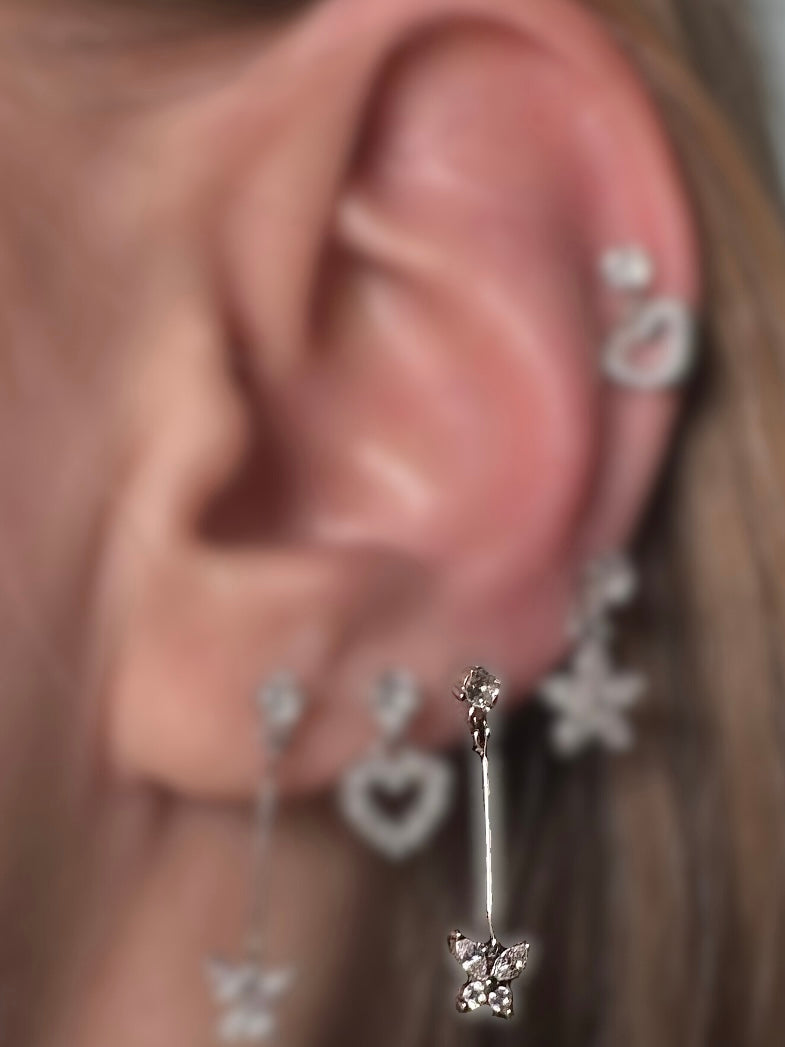 orecchini line papillon |
placcatura silver